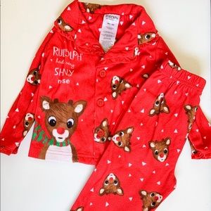 Rudolph Christmas pajamas